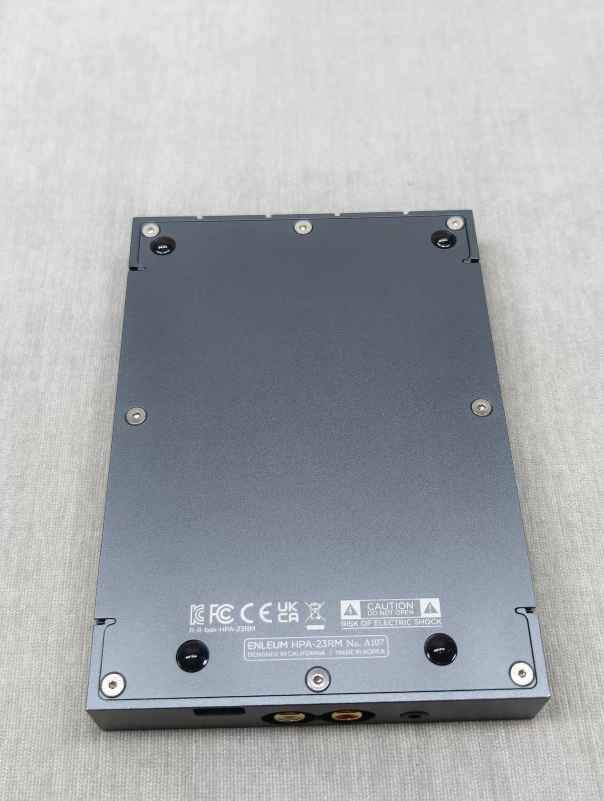 Enleum HPA-23RM Headphone Amplifier Used — actual item photo 4 of 9
