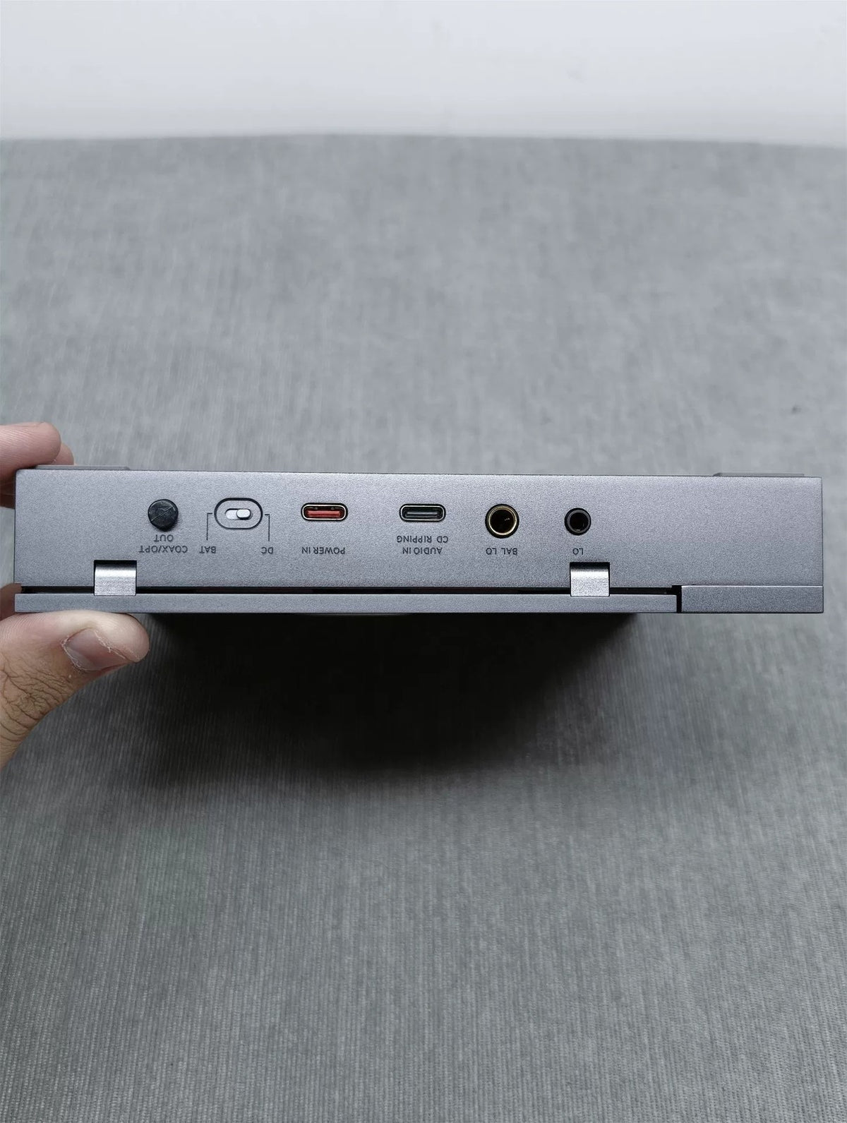 Cayin CP6 pre-owned CD player controls