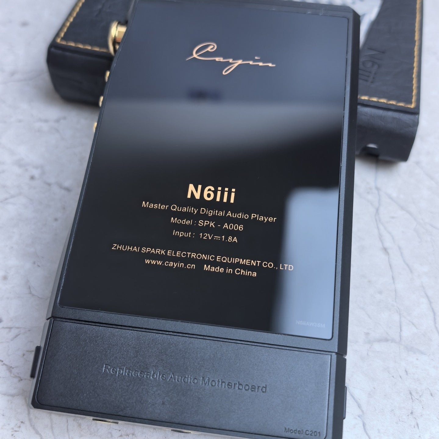 Cayin N6iii N63 DAP + C201 Card - Mint | HiFiLoop