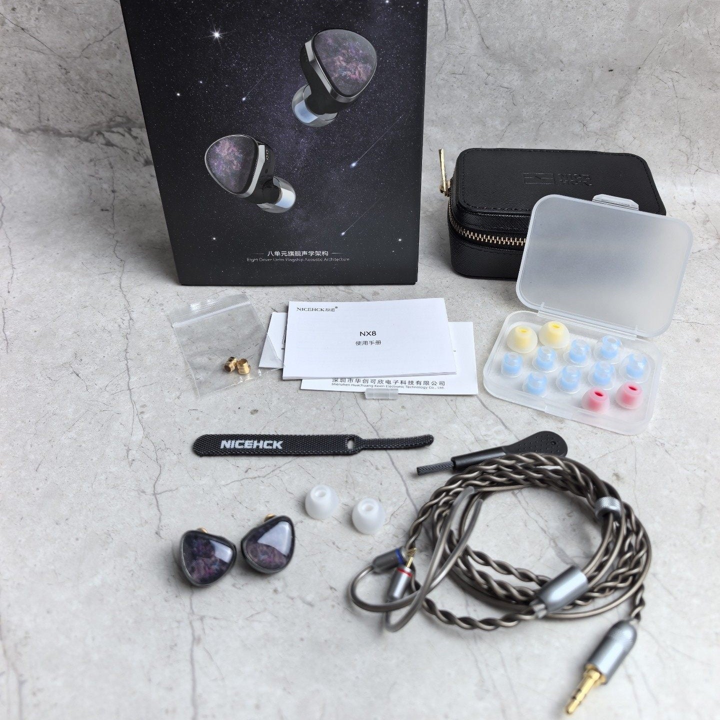 NiceHCK NX8 Wired IEMs (3.5mm) - Mint - Verified by HiFiLoop