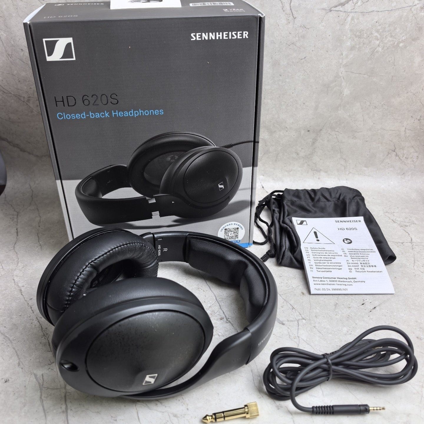 Sennheiser HD 620S Closed-Back Headphones - Mint - Verified by HiFiLoop