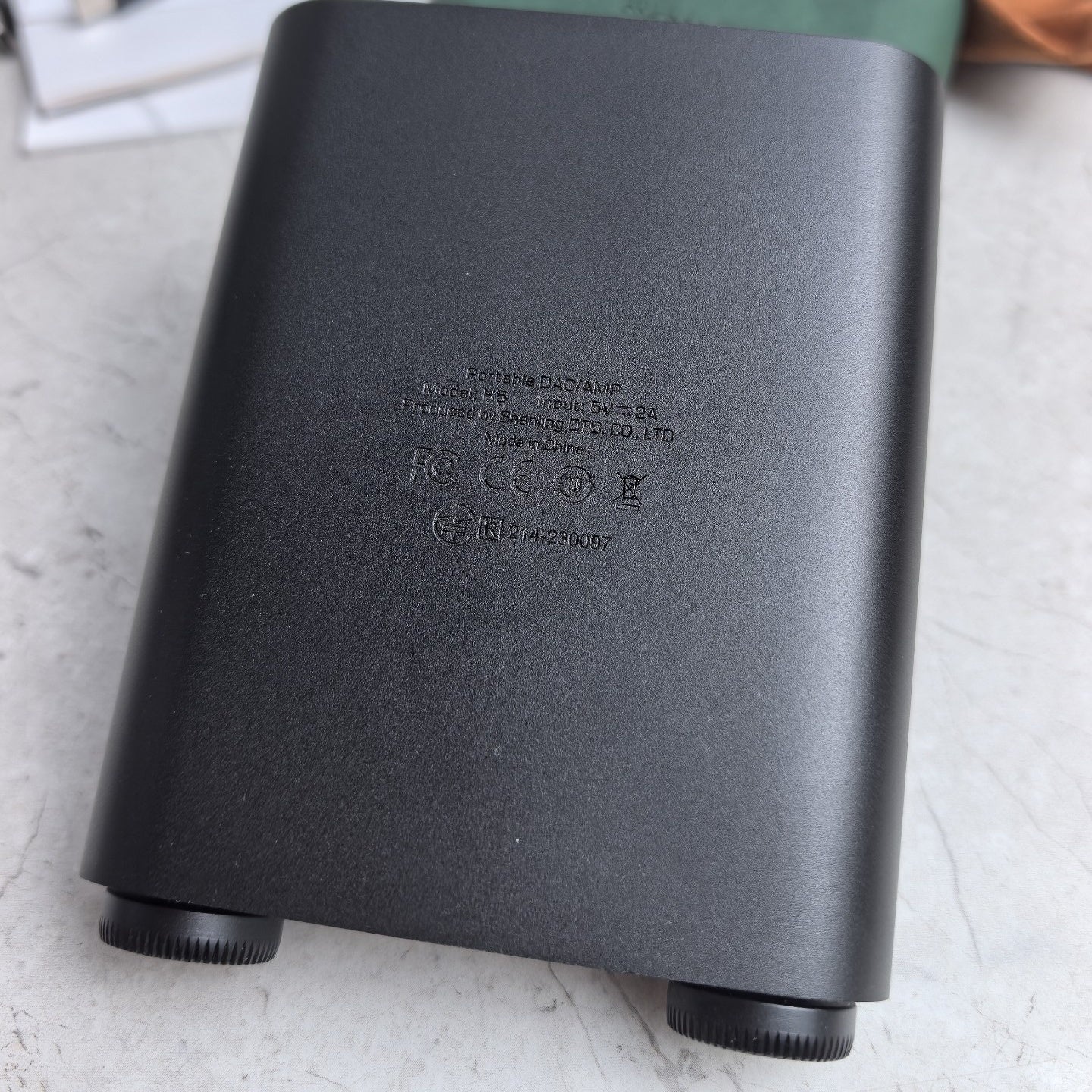 Shanling H5 Portable DAC/Amp - Excellent - Verified by HiFiLoop