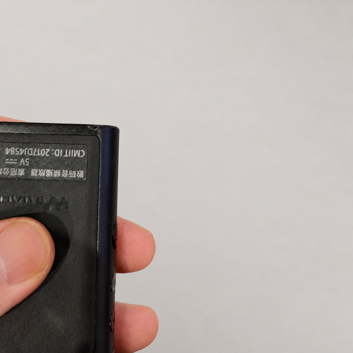 Sony NW-ZX300A actual item photo 5